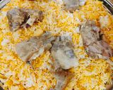 A picture of step 9 of Mutton Mandi 🍛🍛.