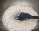 A picture of step 4 of Beetroot sabudana halwa.