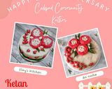 Foto langkah ke 6 dari resep Ketan Jadah merah putih (Spesial Anniversary 2nd CoCok Kaltim).