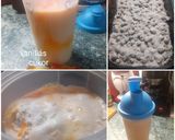 Egyszerű túrós-meggyes-almás recept fázis 3 fotója