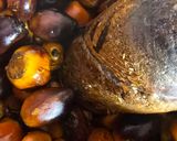 A picture of step 1 of Dad's Favourite Ofe Akwu (Banga Stew).