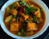 পনির আলু মটরের ডালনা(paneer aloor dalna recipe in Bengali) রেসিপি ধাপ - 5 ছবি