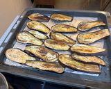 A picture of step 1 of Stuffed Aubergine in Coconut Dal.
