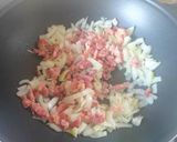 Lecsós karajszelet krumplipürével recept fázis 6 fotója