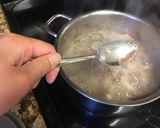A picture of step 2 of Copycat Yoshinoya beef bowl.