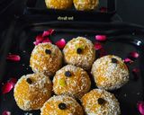 नारियल बेसन लड्डू(nariyal besan ke laddu recipe in hindi) रेसिपी चरण 3 फोटो
