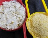 A picture of step 1 of Poha (Aval) Ladoo.