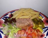 Foto del paso 1 de la receta: Ensalada de pastas y atún