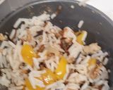 A picture of step 1 of Basmati rice & wild rice cooked on induction hob.😋😋😋.