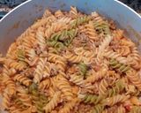 Foto del paso 3 de la receta: Pasta con carne picada y verduras