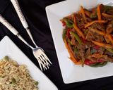 A picture of step 9 of Beef in Oyster Sauce.