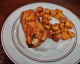 Foto del paso 7 de la receta Cena de fin de semana/ Pollo rebozado con guarnición de patatas