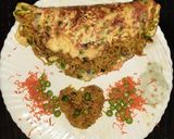 নুডলস ওমলেট(Noddle's Omelette recipe in bengali) রেসিপি ধাপ - 4 ছবি