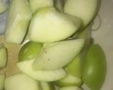 A picture of step 1 of Apple smoothie.