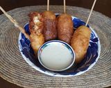 Foto del paso 5 de la receta: Banderillas de salchichas o queso