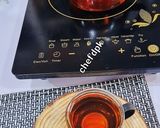 A picture of step 1 of Cinnamon drink.