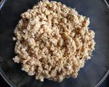 A picture of step 4 of Super Easy No-Bake Lemon Slice.
