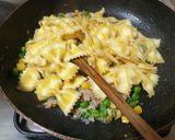 Pas rețetă Farfalle al limone con mais, piselli e tonno 3 fotografie