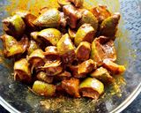 A picture of step 7 of Mango pickle spicy and tangy.