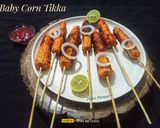 A picture of step 8 of Baby Corn Tikka.