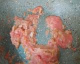 A picture of step 4 of Kadai paneer.