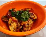 A picture of step 9 of Raw Banana Chaat.