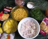 A picture of step 2 of Hing and Lemon water Panipuri.