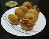 A picture of step 6 of Moong Dal Appe.