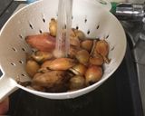 A picture of step 3 of Pickled Onions.
