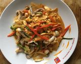 รูปขั้นตอนการทำที่ 5 ของ หมึกสายผัดไข่เค็ม #อาหารไทยง่ายๆ