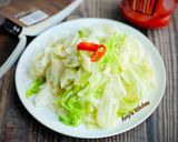 餐廳炒的高麗菜的食譜步驟3照片