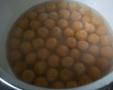Foto langkah ke 6 dari resep Biji Salak (Bubur Candil) Ubi Oren/Ubi Kuning.