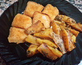 Foto del paso 7 de la receta: Mini sanjacobos y patatas gajo caseras en adobillo