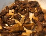 A picture of step 5 of Noodle and Mushroom Soup in 10 Minutes.