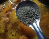 A picture of step 3 of Raw mango lonji.
