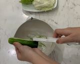 Hình bước làm 1 của món Bibimbap - Cơm Trộn Hàn Quốc
