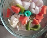 A picture of step 6 of Tiranga Rose Momos.