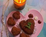 A picture of step 4 of ஹார்ட் ஷேப் வெஜிடபுள் கட்லெட் ! #HH #valentinespecial.