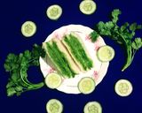 A picture of step 5 of Green Sandwich.