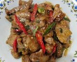 Foto langkah ke 5 dari resep Tumis Daging Sapi.