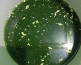 Foto langkah ke 1 dari resep Pudding Pandan Lapis Susu Oreo.