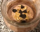 Foto del paso 4 de la receta: Desayuno en frasco para llevar de avena sabor brownie! Con yogur