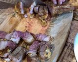 A picture of step 11 of Quite crispy lamb chops.