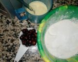 A picture of step 2 of Blueberry muffins.