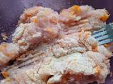 Hamburguesas de pollo con zanahoria BLW