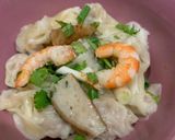 Hình bước làm 3 của món Súp Hoành Thánh Dashi