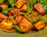 A picture of step 7 of Paneer Dumbola.