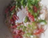 A picture of step 2 of Beetroot Veg Wrap.