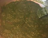 A picture of step 7 of Palak Paneer.