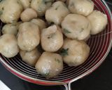 Foto langkah ke 3 dari resep Cilok/Boci lembut kenyal isi tetelan.